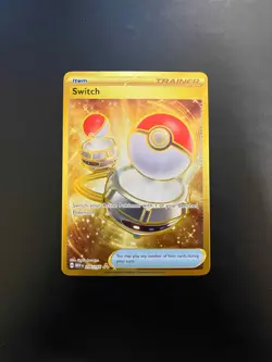 Pokemon TCG - Switch - 206/165 - Scarlet & Violet: 151 - NM Hyper Rare - Image 1