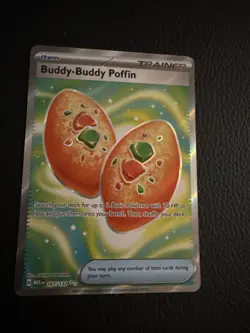 Buddy-Buddy Poffin 167/132 - Pokemon TCG Mega Evolution Ultra Rare - Holo NM - Image 1
