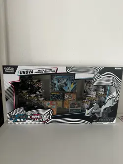 Pokemon Sealed Black Bolt & White Flare Unova Heavy Hitters Premium Collection - Image 2