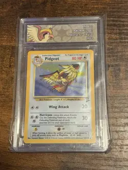Pokemon Pidgeot Holo Base Set 2 In Custom Slab - Image 1