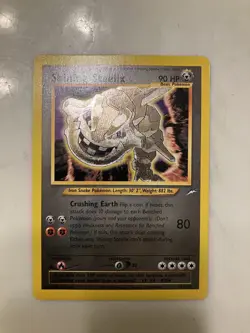Pokemon TCG Shining Steelix 112/105 Neo Destiny Secret Rare Holo NM - Image 1