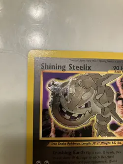 Pokemon TCG Shining Steelix 112/105 Neo Destiny Secret Rare Holo NM - Image 3