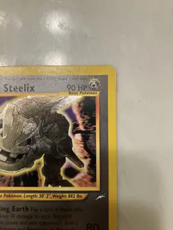 Pokemon TCG Shining Steelix 112/105 Neo Destiny Secret Rare Holo NM - Image 4