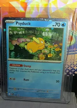 Pokemon TCG Psyduck Mega Evolution Blister Promo - Image 1