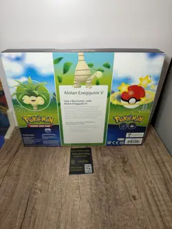 Pokemon TCG Pokemon Go Alolan Exeggutor V Box Booster Factory Sealed 820650870545 - Image 4