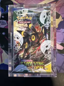 Pokemon TCG Evolving Skies Booster Box Sealed With Protective Case - Image 4