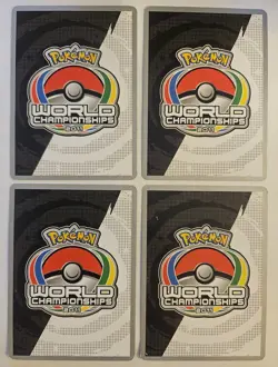 Rare Candy World Championship 2011 82/95 Non Holo x4 Pokemon TCG LP MP - Image 2