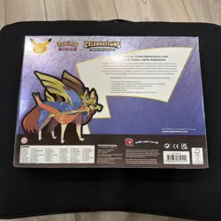 Pokemon TCG Celebrations 25th Anniversary Zacian Deluxe Pin Collection Box - Image 4
