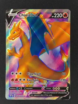 Charizard V SWSH050 Pokemon Promo 2020 MP 🔥🔥🔥 - Image 1