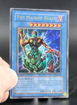 Yu-Gi-Oh The Masked Beast LON-001 Ultra Rare 1st Ed. Labyrinth of Nightmare MP - Image 2