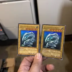 Yu-Gi-Oh! TCG Blue-Eyes White Dragon Kaiba SDK-001 Unlimited Ultra Rare LP &MP - Image 2