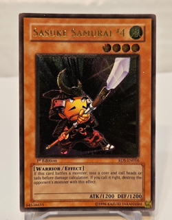 Ultimate Rare Sasuke Samurai #4 RDS-EN016 1st Edition Yugioh 963 - Image 1