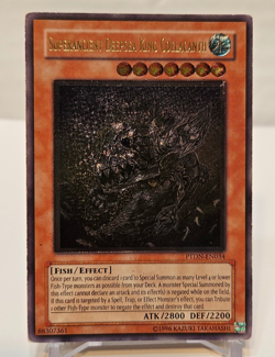 ULTIMATE Rare Superancient Deepsea King Coelacanth PTDN-EN034 Unlimited YGO 886 - Image 1