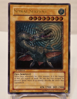 ULTIMATE Rare Spiral Serpent STON-EN003 1st Edition Yugioh 894 - Image 1