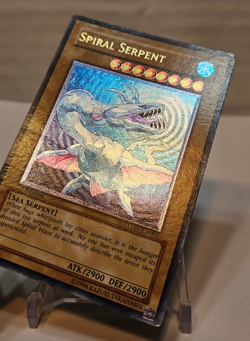 ULTIMATE Rare Spiral Serpent STON-EN003 1st Edition Yugioh 894 - Image 3