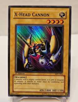X-Head Cannon MFC-004 Super Rare 1st Edition Yugioh 997 - Image 1