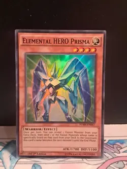 *** ELEMENTAL HERO PRISMA *** 1ST EDITION SUPER RARE FUEN-EN047 YUGIOH! - Image 1
