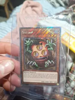 Yugioh Sangan RA03-EN089 1st Platinum Secret Rare - Image 1