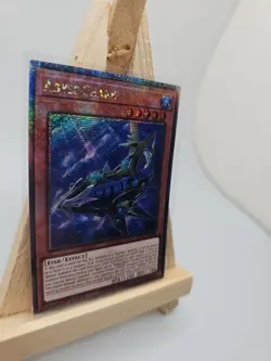 Yu-Gi-Oh Abyss Shark Quarter Century Secret Rare RA03-EN030 1st Edition Near... - Image 2