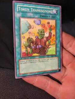 Yugioh Token Thanksgiving DCR-041 Common 1st Edition - Image 2