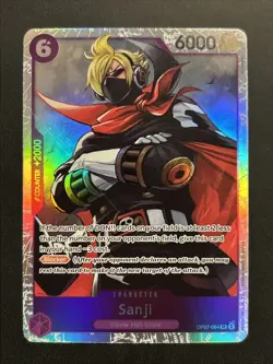 Sanji OP07-064 - One Piece TCG - SR Super Rare NM Near-Mint Foil English - Image 1