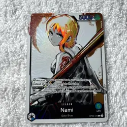 One Piece TCG Pillars of Strength Nami OP03-040 L Alt Art Leader English Edition - Image 1