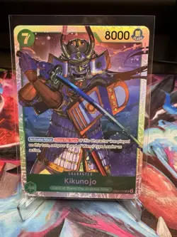 Kikunojo One Piece OP14 The Azure Sea's Seven Super Rare #012 - Image 1