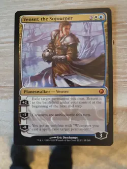 MTG Venser, the Sojourner Scars of Mirrodin Mythic Card 135/249 Regular NM - Image 1