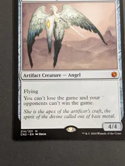 MTG Card - 1x Platinum Angel Conspiracy Take the Crown, LP - Magic The Gathering - Image 3