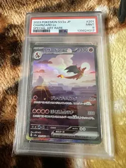 Charizard ex 201/165 Sv2a: Pokemon Card 151 Holo (Japanese) PSA 9 US SELLER! - Image 1