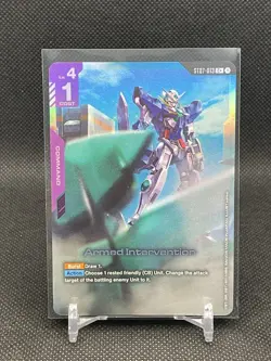 Armed Intervention - ST07-013 C+ - Gundam Card Game - Image 1