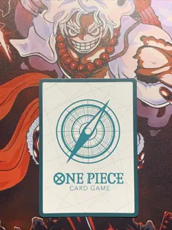 One Piece TCG Gol D. Roger OP13 Gold Don!! Card Carrrying On His Will Holo - Image 2