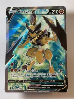 Kleavor V (Full Art) SWSH248 - SWSH: Sword & Shield Promo Cards Holo (NM++) - Image 1