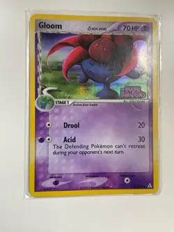 Pokemon GLOOM EX HOLON PHANTOMS 42/110 Hologram Card Great Condition - Image 4
