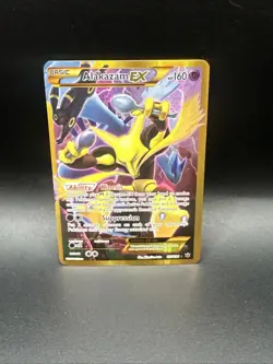 Pokemon TCG Alakazam EX Holo Full Art Ultra Rare 2016, 125/124 Card - Image 1
