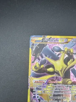 Pokemon TCG Alakazam EX Holo Full Art Ultra Rare 2016, 125/124 Card - Image 4
