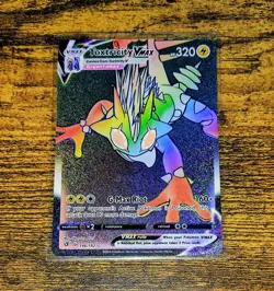 Toxtricity VMAX 196/192 Secret Rare Card Holo - Rebel Clash Pokemon TCG - Image 1
