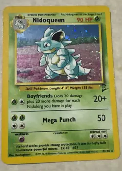 Nidoqueen 7/64 Rare Holo 1999 Jungle Set WOTC Pokemon Cards EXCELLENT* - Image 1