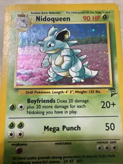 Nidoqueen 7/64 Rare Holo 1999 Jungle Set WOTC Pokemon Cards EXCELLENT* - Image 3