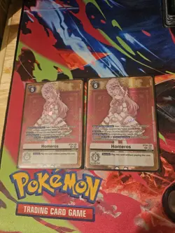 Digimon Card Game Homeros x2 BT24-102 SEC Foil NM - Image 1