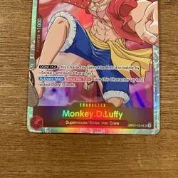 ONE PIECE Card Game Romance Dawn OP01-024 Monkey D Luffy Super Rare - Image 2