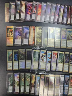 Magic The Gathering Oversized Card Lot 60+ Cards English MtG - Image 2