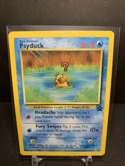 Pokemon TCG Black Star Promo Card Psyduck 20 WOTC NM 1999 Vintage - Image 1