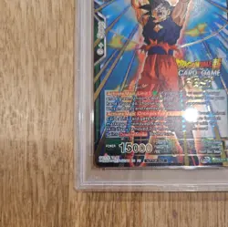 Dragon Ball Super Card Game Son Goku Spirit Bomb Unleashed FEST SR PSA 10 - Image 5