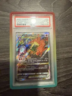 PSA 10 Mewtwo VSTAR Full Art Holo Promo Card GG44/GG70 Charizard VSTAR SWSH262 - Image 3
