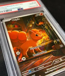 PSA 10 Vulpix 138/132 Illustration Rare - Mega Evolution ME01 - Pokemon Card - Image 4