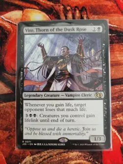 Vito, Thorn of the Dusk Rose - MTG - ANIME - 0071 - J25 - Jumpstart Foundations - Image 3