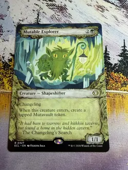 Mutable Explorer Lorwyn Eclipsed Showcase Mtg R 0327 Magic The Gathering Cute! - Image 1