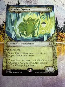 Mutable Explorer Lorwyn Eclipsed Showcase Mtg R 0327 Magic The Gathering Cute! - Image 2
