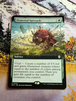 Elemental Spectacle Mtg Lorwyn Eclipsed R 0035 - Image 1